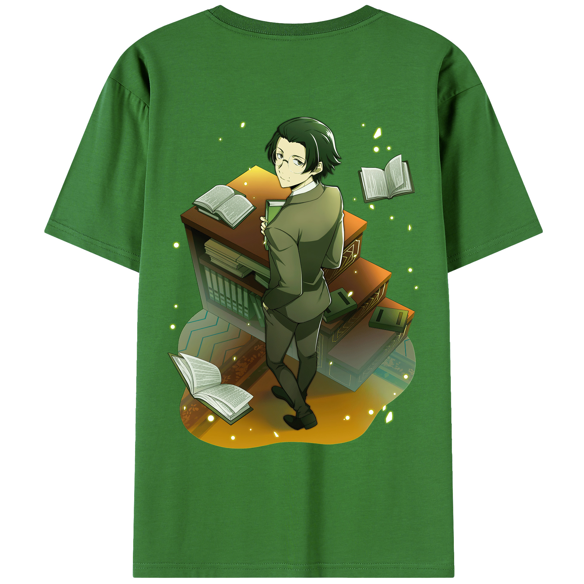 （画像用） 文豪ストレイドッグス Bungo Stray Dogs レディース半袖Tシャツ(バックプリント)